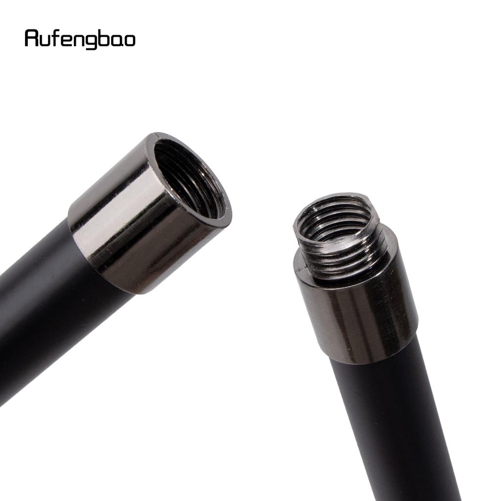 Golden Black Skull Flower Head Walking Cane Fashion Decorative Walking Stick Gentleman Elegant Cosplay Cane Knob Crosier 93cm