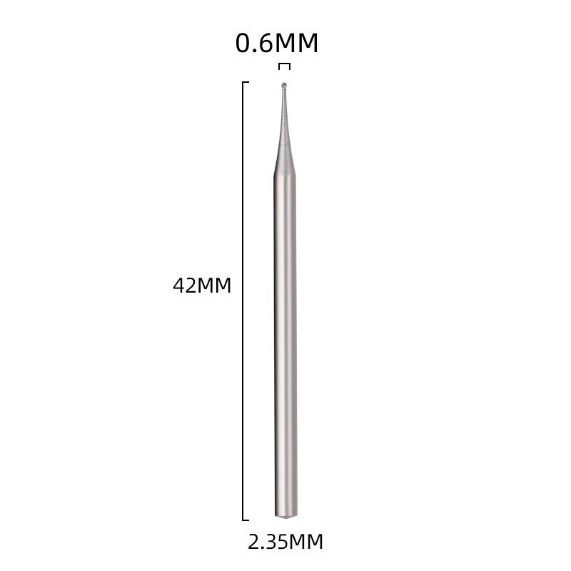 Electric Tungsten Steel Ball Carving Knife Milling Cutter for Woodworking and Dental Machines