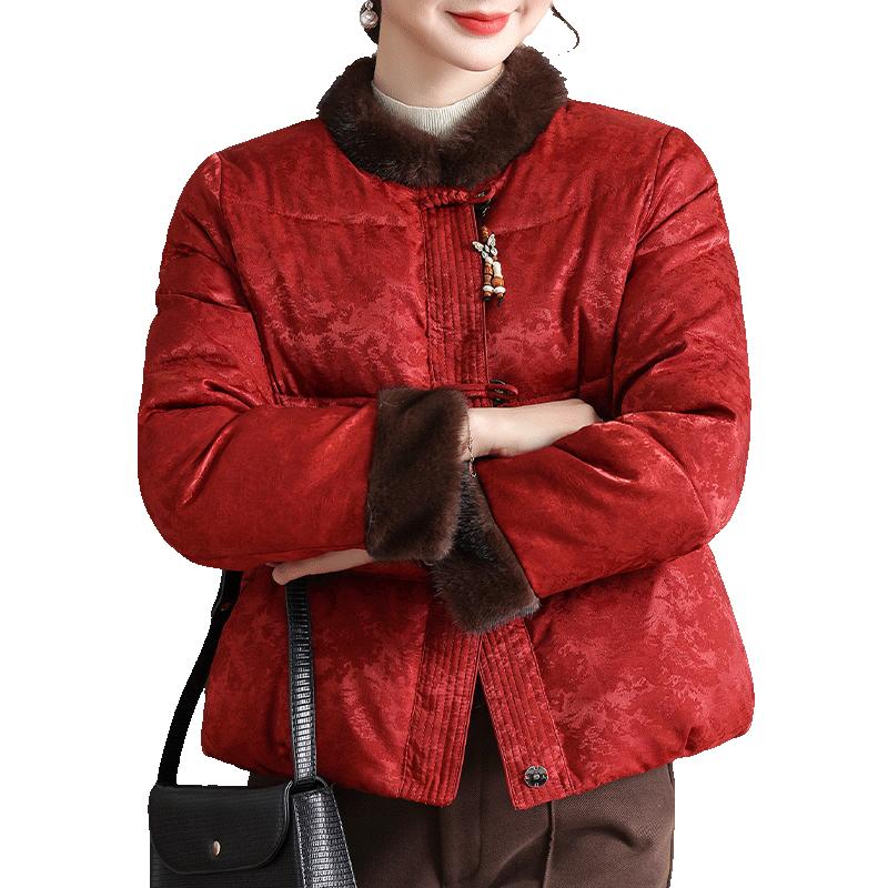 XUEXI Women s Autumn/Winter Fleece Lined Straight-Leg Pants L