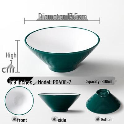 Melamine Imitation Porcelain Noodle Soup Bowl