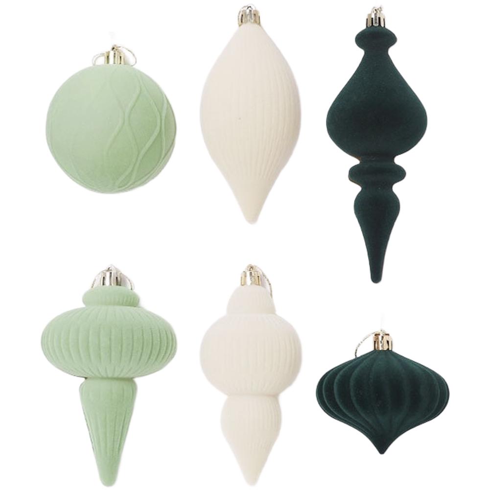 Holiday Decorations Christmas Ornaments Christmas Celebrations Assorted Shapes Dazzling Shades Easy To Hang For Christmas Tree