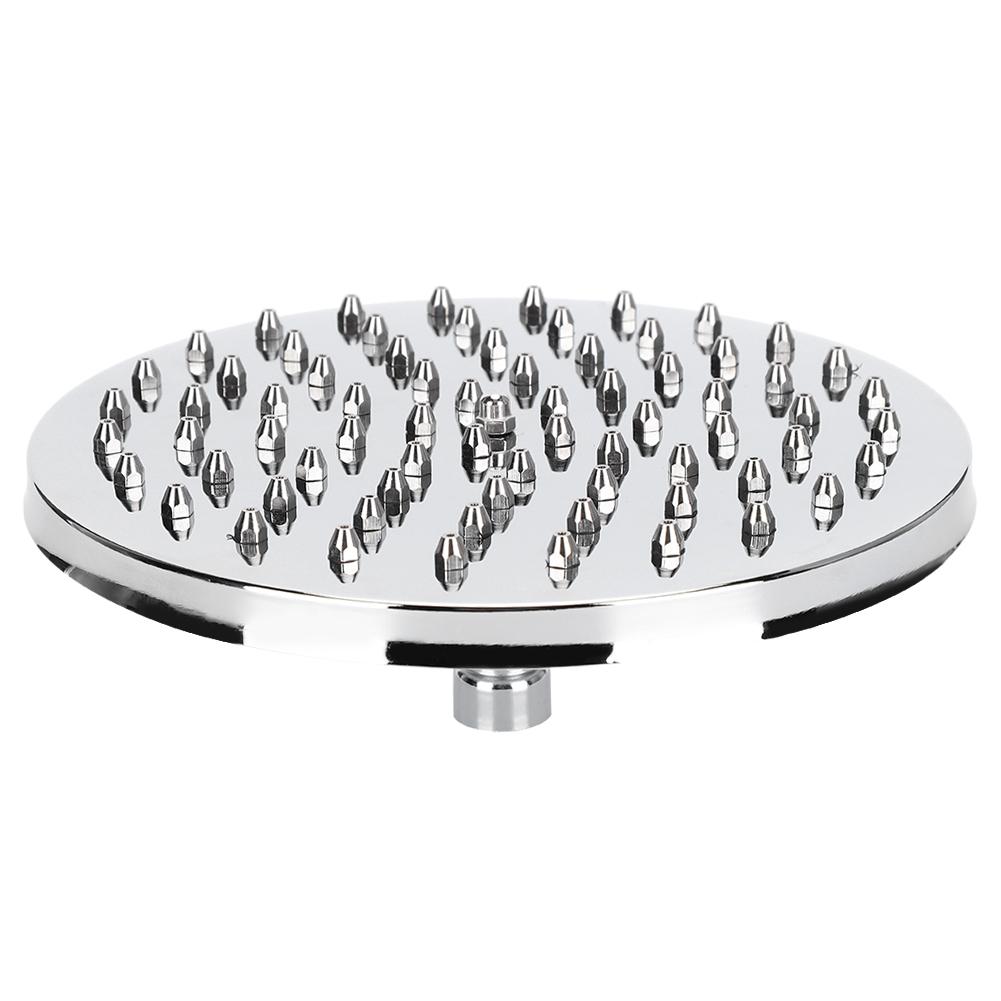 8 Inch Round Showerhead Stainless Steel Detachable Bathroom Top Spray Rain Head High Pressure G1/2