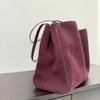 B's Trendy Frosted Genuine Leather Shoulder & Crossbody Bag for Autumn/Winter