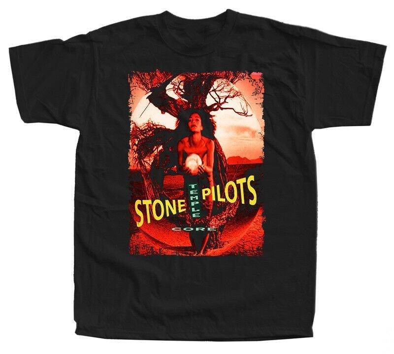 

Stone Temple Pilots Core 1992 black T shirt all sizes S5XL 100% cotton Unisex T-Shirt M