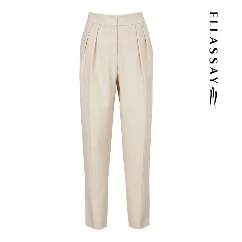 ELLASSAY Elegant High-Waisted Women's Trousers