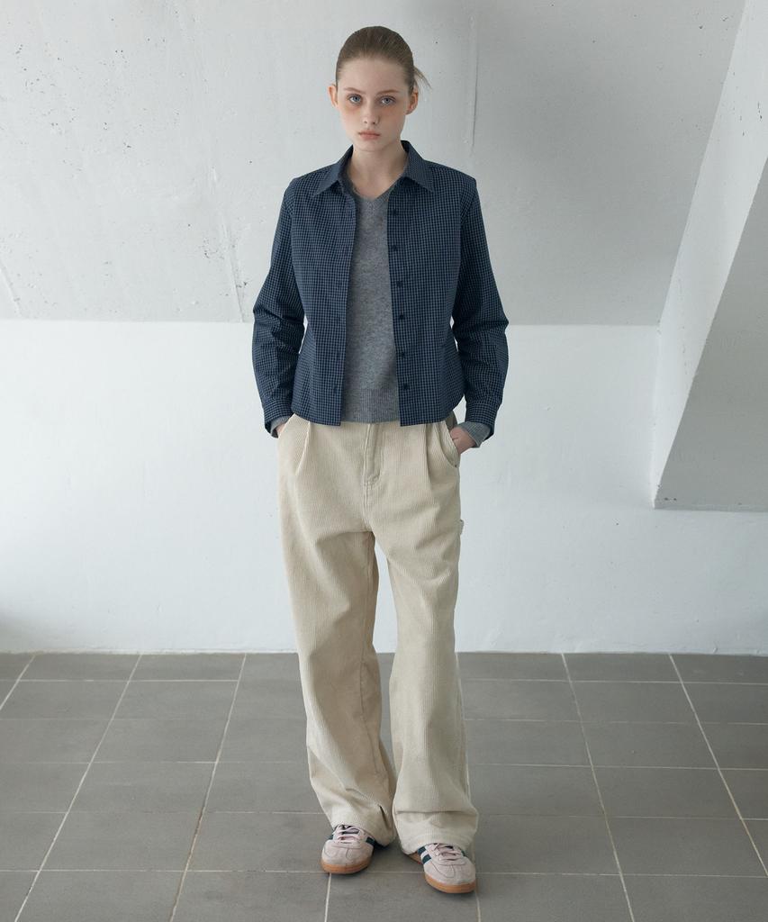 AHWE Corduroy Wide Pants_Ivory