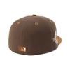 New Era 59FIFTY Side Patch MLB ONSPOTZ Special Edition CHC Walnut Size 7 5950 CHICUBCO WALNUT TOASTED PNT Two-Tone
