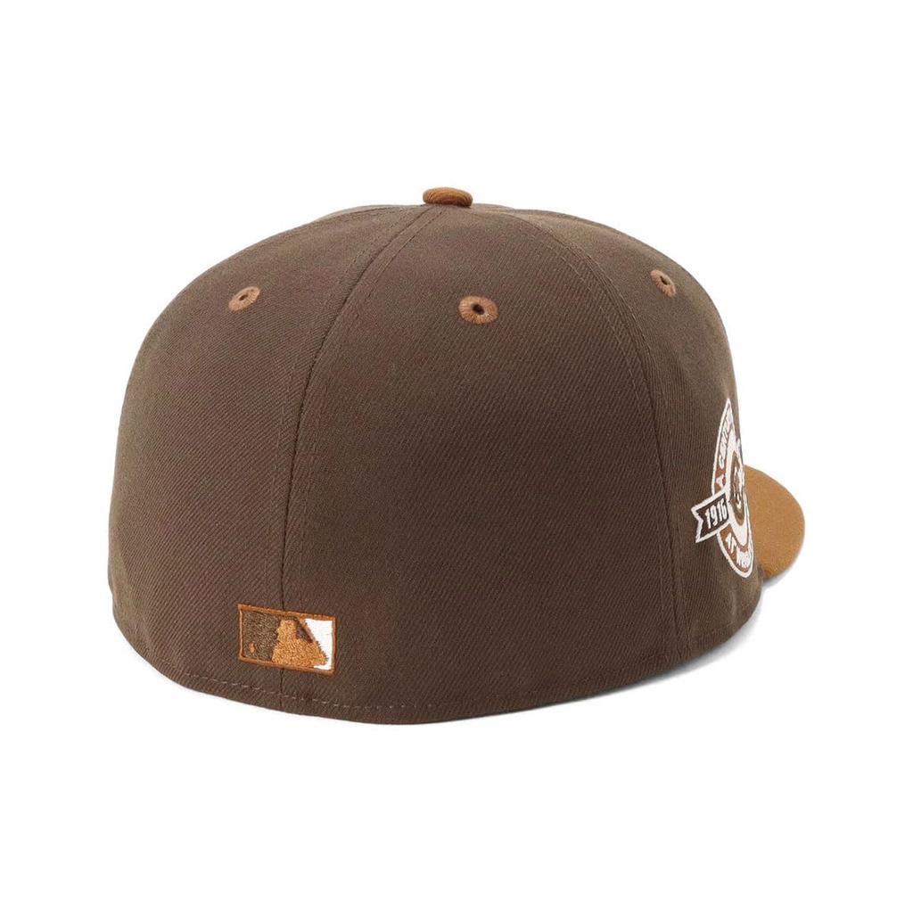 New Era 59FIFTY Side Patch MLB ONSPOTZ Special Edition CHC Walnut Size 7 5950 CHICUBCO WALNUT TOASTED PNT Two-Tone