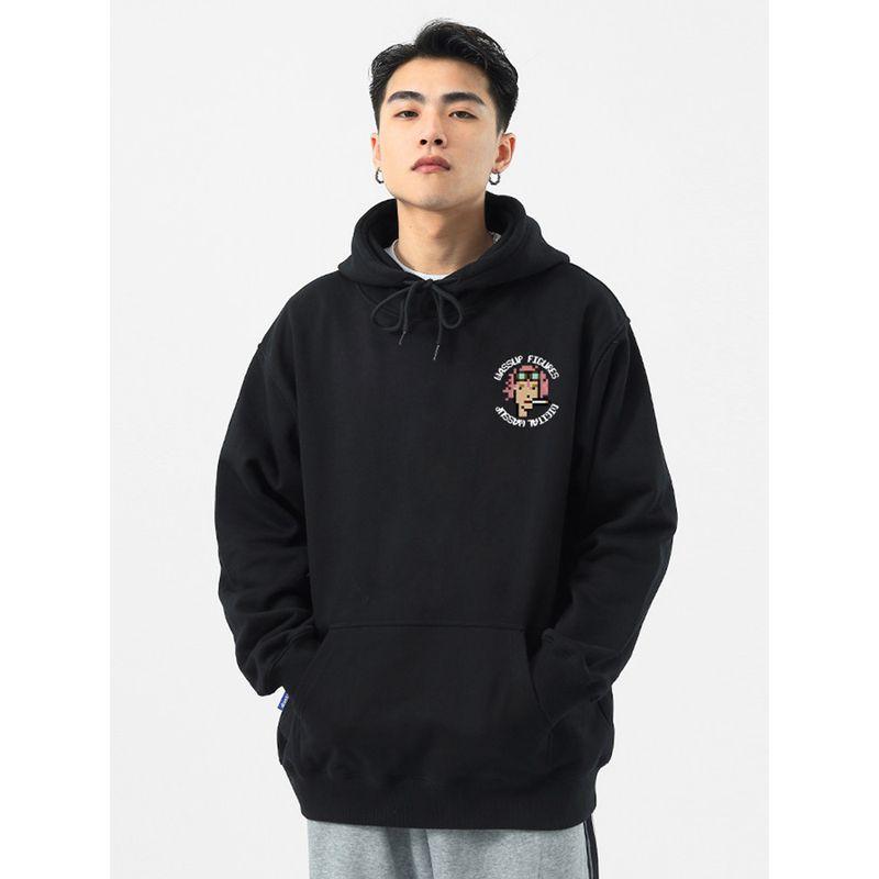 Wassup American Style Trendy Brand Hooded Sweatshirt for Men and Women, Autumn and Winter 2024 New Heavyweight High Street Hip-Hop Top Jacket