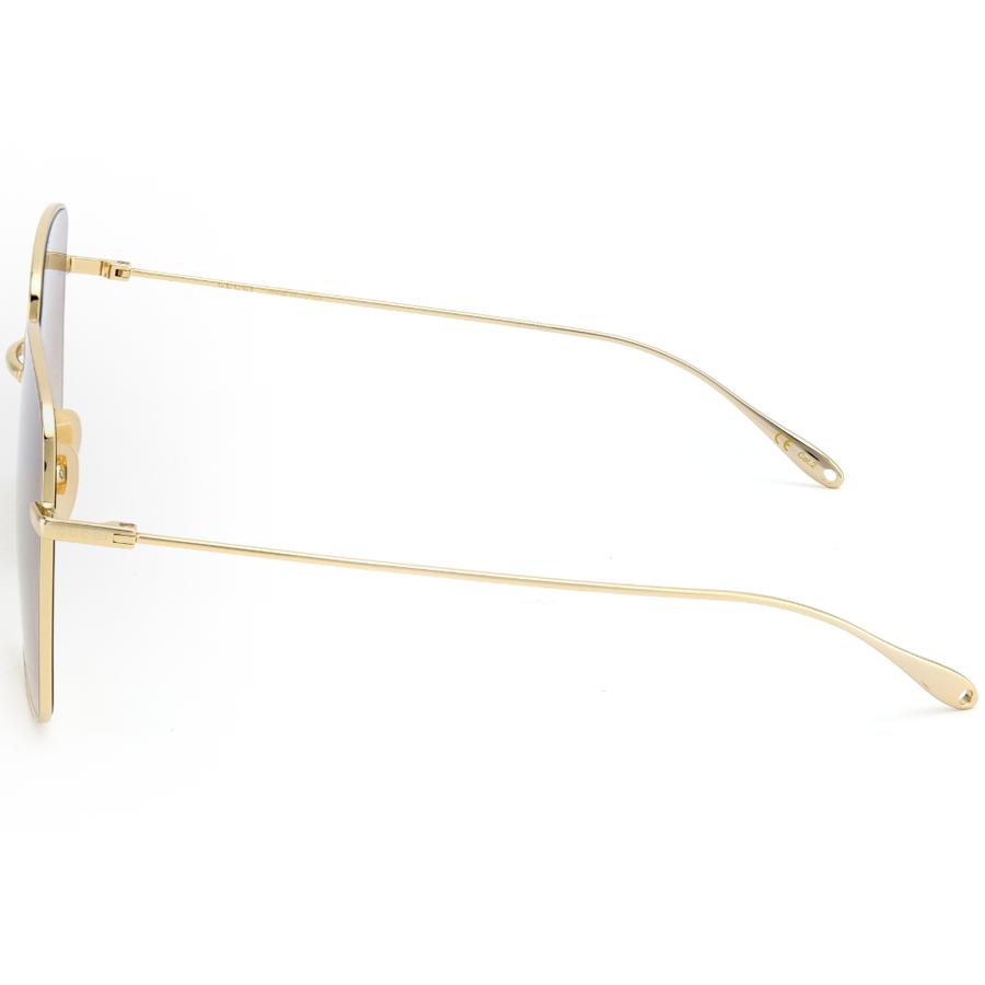 Gucci Women's GG1031S-003 Oversized Square Gold-Tone Metal Sunglasses with Brown Gradient Lenses