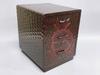 [USED]Kamakura-bori 3-Tier Mini Tansu (Chest) – Drawer Storage Box – Peony Motif