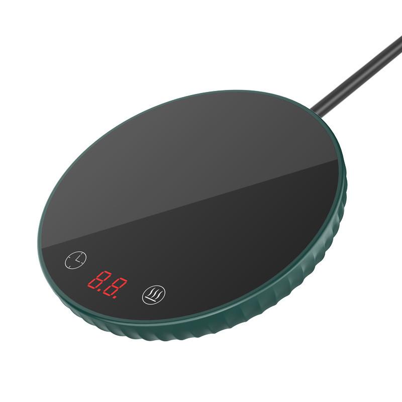 Heat Up Coffee Coaster With Ptc For Home Office Desk Use