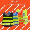 Fluorescent Mesh Reflective Vest for Construction, Traffic, and Cycling - Multi-color High Visibility