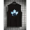 Hockey Print Polyester Sporttanktop Trainings Ärmellose Weste