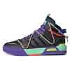 Neo D-Pad Mid Trendy Casual Slip-Resistant Durable High-Top Skate Shoes Unisex Skate Shoes Black Purple Green HQ7053
