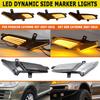 95563103510 For Porsche Cayenne 957 967 2007-2010 LED Dynamic Side Marker Lights Turn Signal Light Indicator Blinker Lamps