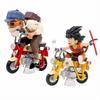 Anime Figur Dragon Ball Z Son Goku Herr Roshi Lokomotiven PVC Action Kame Sennin Motorrad Spielzeug für Kinder Sammler