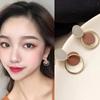 Women's Unique Design Double Gold Earrings
