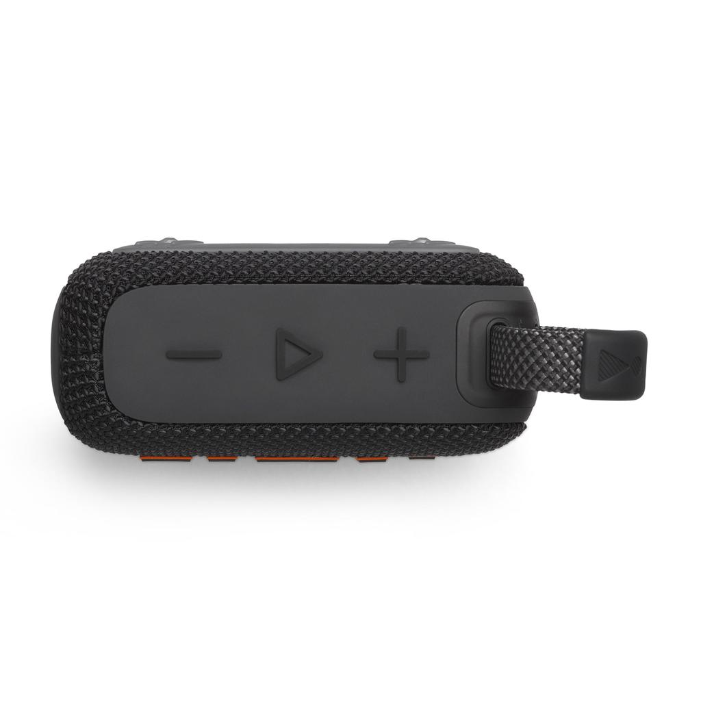 JBL GO4 Bluetooth Speaker with USB C Charging, IP67 Dustproof and Waterproof, App Compatible, Passive Radiator, Portable, Black (JBLGO4BLK)