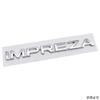 For Subaru IMPREZA Logo Letter Stickers Badge Decal ABS Car Rear Trunk Tail Emblem Decoration Auto Retrofit Accessories liu7