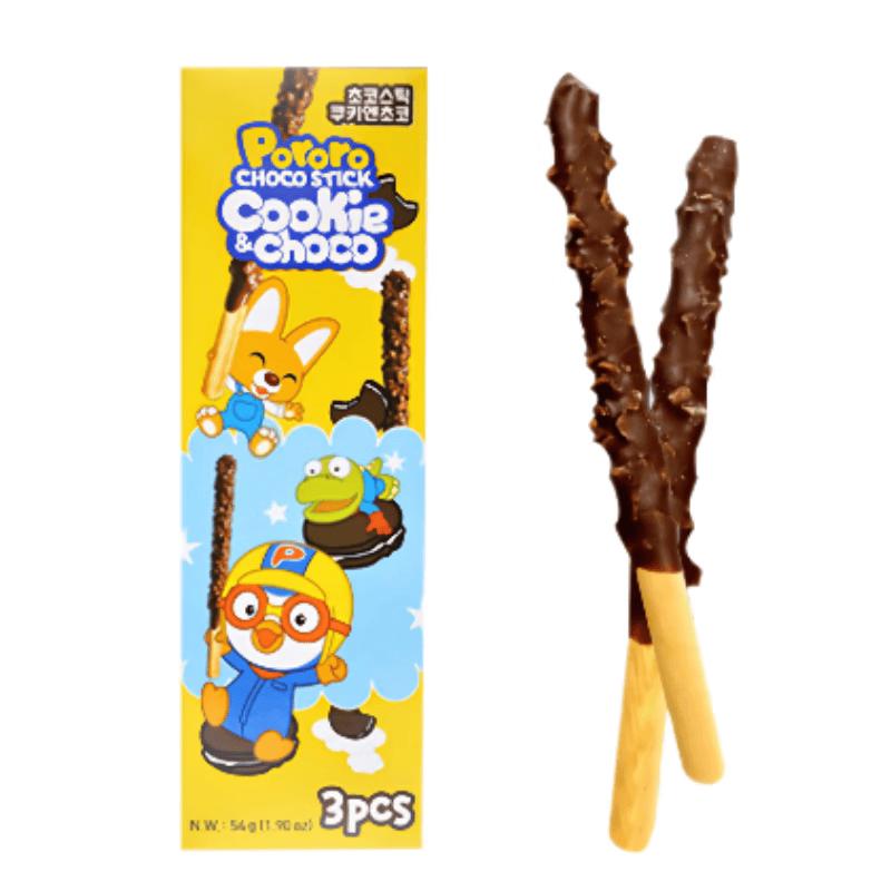 Pororo Original Chocolate Stick Biscuits