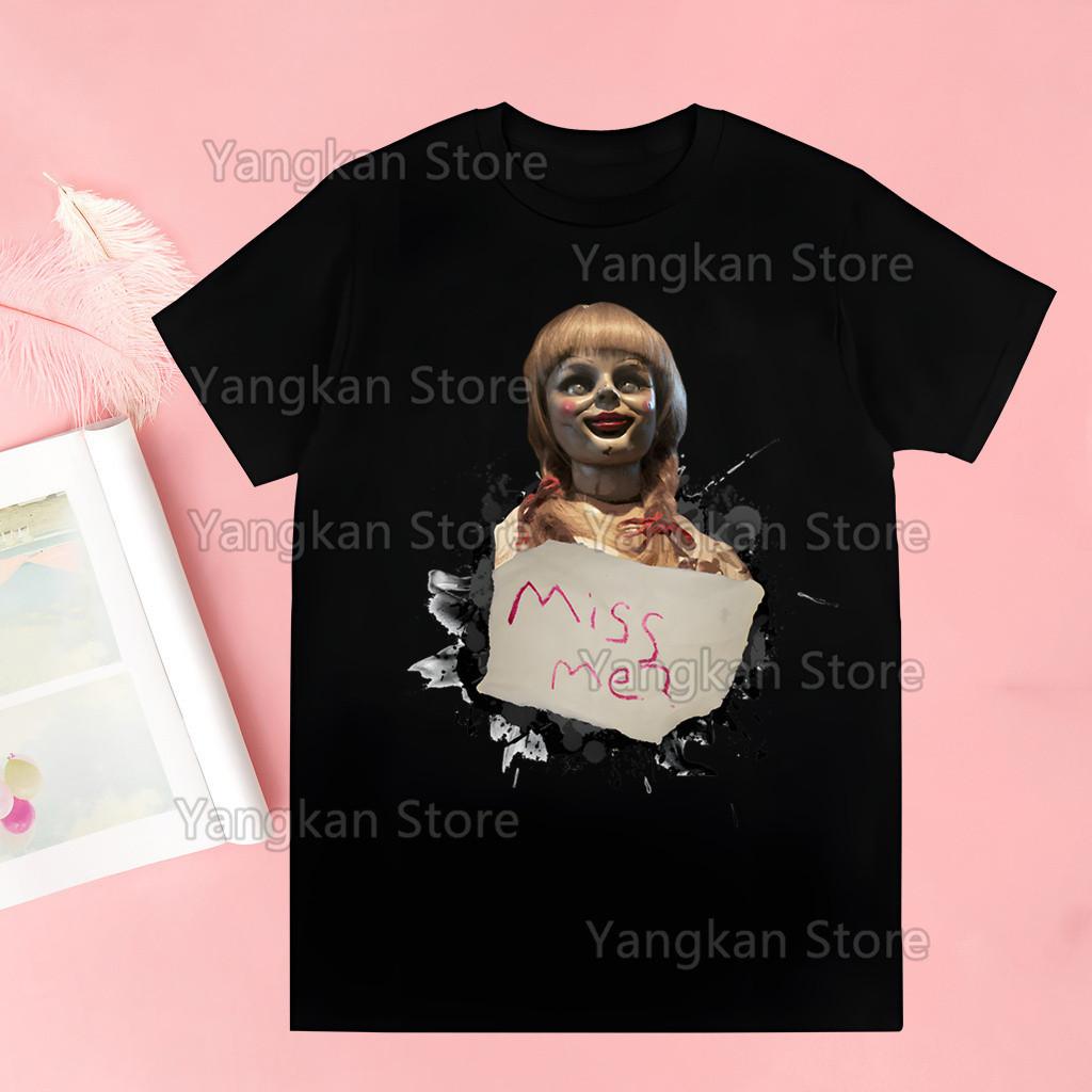 Annabelle Tops Summer Tops Graphic Tees Women Tshirt Clothes Girl T Shirt Drop Shipping