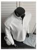 Men's Long Sleeve American Polo Henley Shirt - Spring/Autumn Trendy Cleanfit Base Layer Sweatshirt