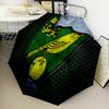 Norwich Football Automatic Folding Umbrella - 8-Rib Travel Umbrella with Auto Open/Close & Portable Gifts for holidays or birthdays
