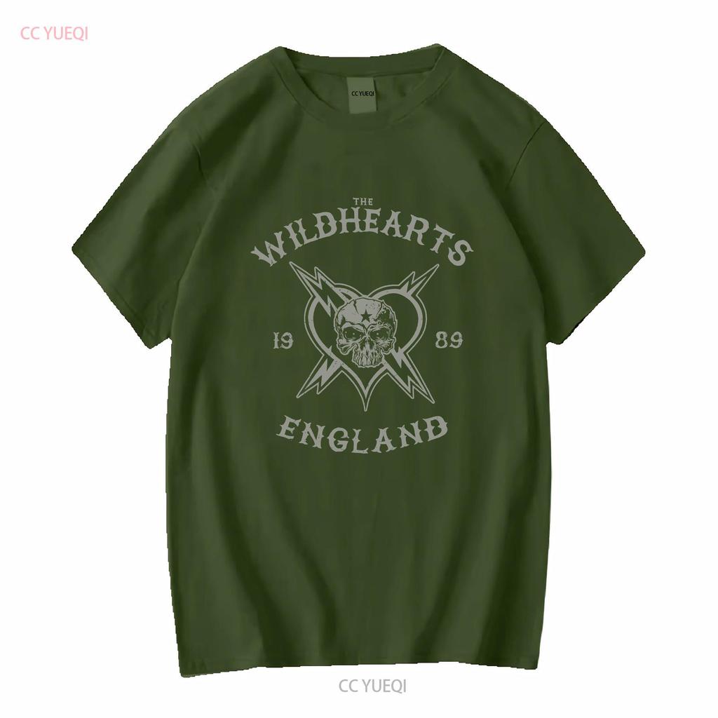 Vintage The Wildhearts England Since 1989 Rock Band Black Men s T Shirt Size M vintage Washed Breathable Soft Stylish Slightly