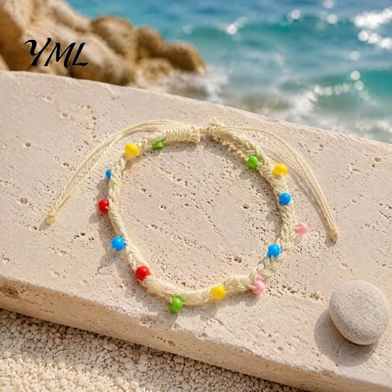 Stackable Friendship Bracelets for Teens Handmade Braided Bracelet Women, Bohemian Woven Wrist Rope Gift Friends And Party Favors with Colorful
