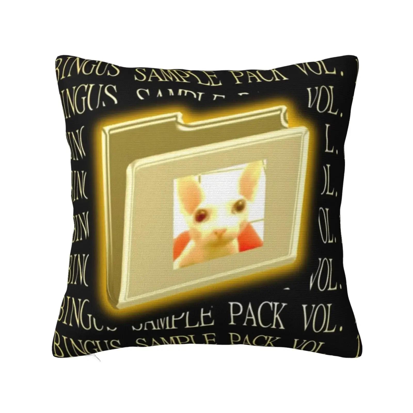 Подушки Бингус Большая Текстовая Накидка для Подушки-Дакимакуры Декоративная Наволочка для Подушки Наволочка для Подушки Полиэстер Подушка Дом 16x16Inch