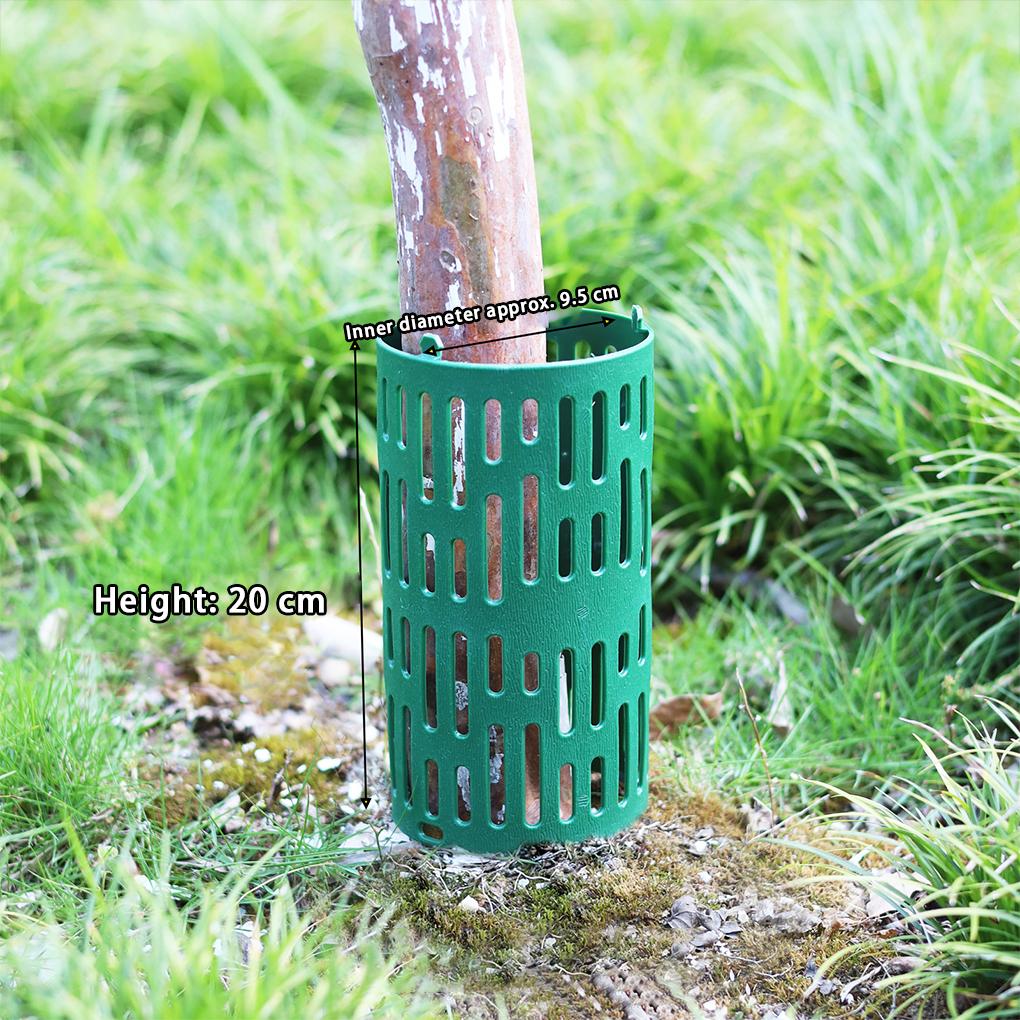 6PCS Tree Trunk Protector Bark Plant Protectors with Twist Ties Anti Chewing Tree Wraps Adjustable for Various Size Trees Plant