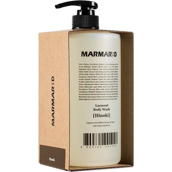 

Гель для душа Marmard Raccent Hinoki, 1000мл, 1 корейская косметика