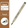 Kusuo Art Black Drawing Pen Set - 12 Quick-Dry, Water & Fade Resistant, Anime Hand-Painted Syringe Liners