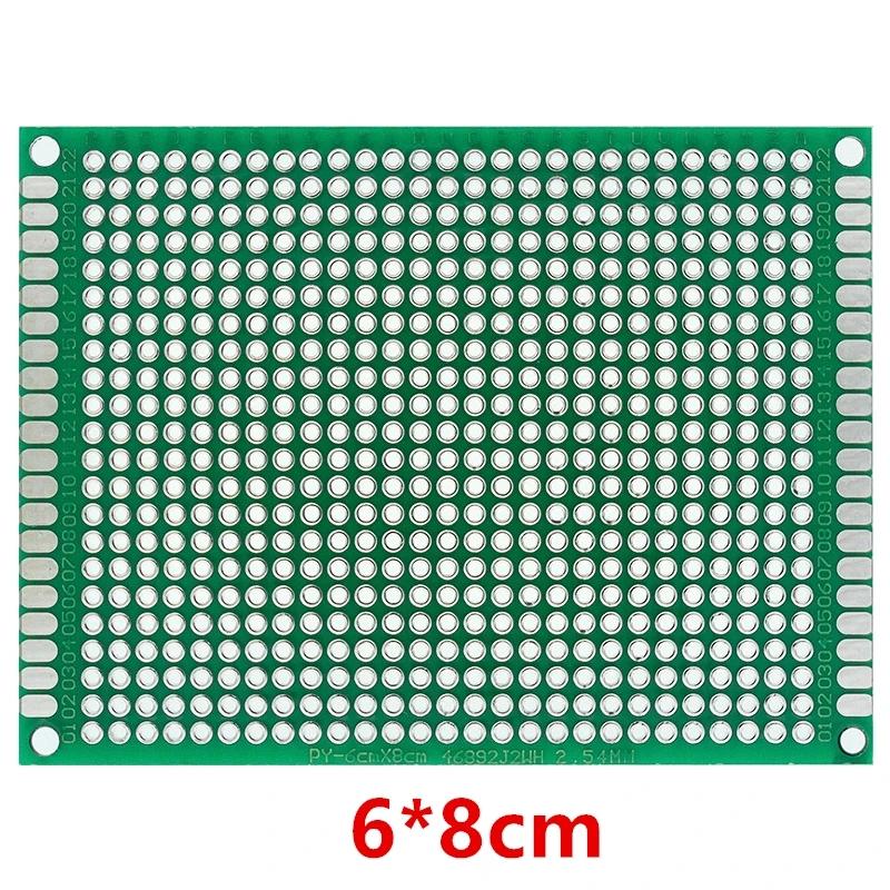 7x9 6x8 5x7 4x6 3x7 2x8cm Doppel Seite Prototyp Diy Universal Gedruckt Schaltung PCB Board Protoboard 4*6 6*8 5*7 3*7