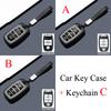 3 4 Buttons Carbon Style ABS Car Key Case Cover Fob for KIA Sportage Cerato Optima K2 K3 K4 K5 RIO Picanto Soul Sorento Sedona