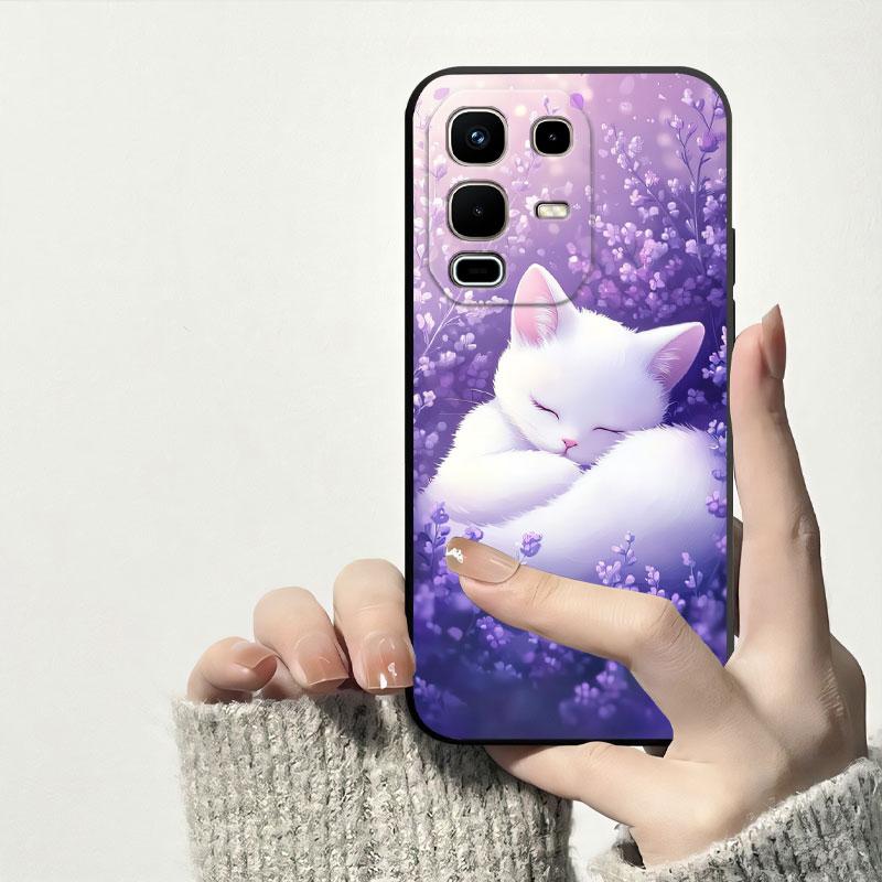 For Infinix Note 50 Pro 4G /X6855 X6858 Case Soft Silicone Phone Case For Infinix Note 50X 5G /X6857B Shockproof Protect Cover