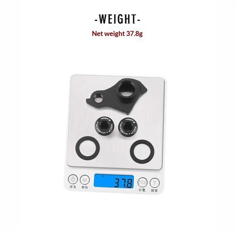Direct Mount Bicycle Rear Derailleur Hanger Anti-Corrosion Thru-Axle Frame Compatible for Road Mountain Bike Accessories
