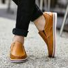 Trendy Men Casual Shoes Genuine Leather Business Office Shoe Men's Loafers Soft Soled Comfort Driving Shoes Moccasins Man Shoes