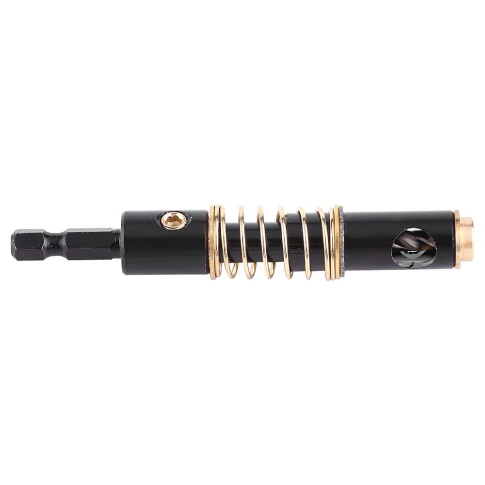 5mm Diameter Hinge Drill Bit Spring-Loaded Guide Woodworking Drill Bit For Door Hinge Installation