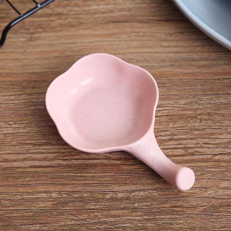 3/6Pcs Household Kitchen Dipping Snack Dish Multiple Cute Shape Seasoning Dish Snack Dish Wheat Straw Small Plate Tableware