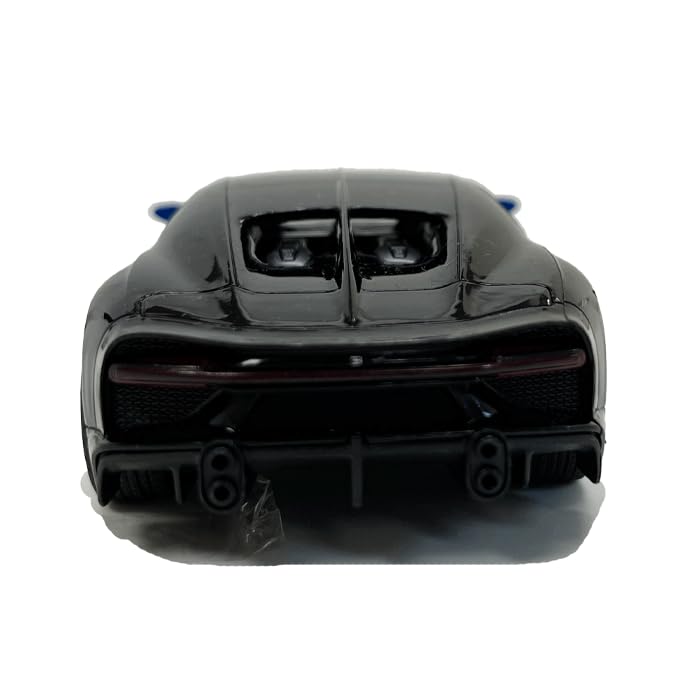 1:38 Bugatti Chiron Blue KINSMART Pullback Diecast Model Car