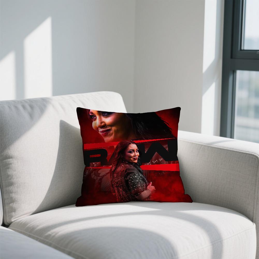 R-Roxanne Perez Wrestler cushion cover Double Sided Printed Polyester Pillowcase Pattern Decorative Zipper Cushion Cover