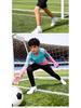 Kids' Long-Sleeve Goalkeeper Uniform with Chest Protection for Football Training