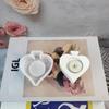 Ace of Spade Candle Holder Molds Candlesticks Castings Molds Concrete Molds Candle Holder Silicones Molds Decorations Top Sale