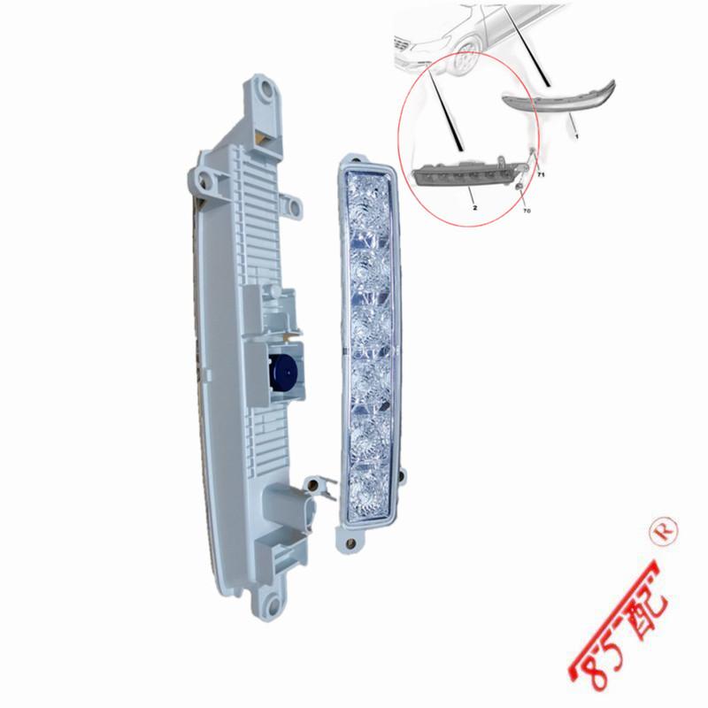 Car DRL 6LED Daytime Running Light Lamp DRL Headlight For Citroen C1 06-17 Citroen C3 15-19 9677409380 9802795580 PG2044330 1PCS