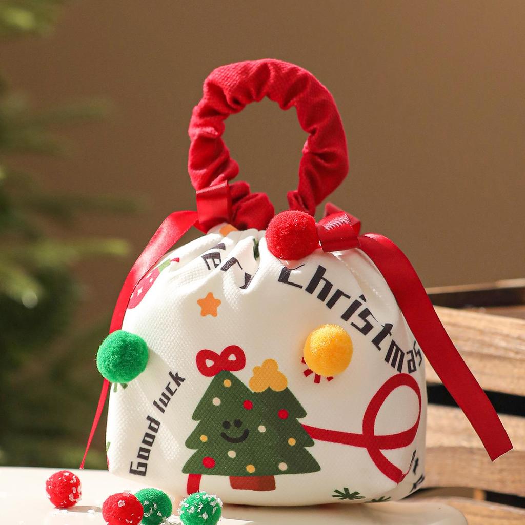 2025 Christmas Eve Peace Apple Gift Bag - Kids' Candy Holder
