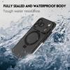 REDPEPPER For iPhone 17 Pro IP68 Waterproof Case Compatible with MagSafe Kickstand Phone Back Cover