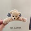 Cute Large Plush Panda Hair Clip for Women - Claw Clip Style for Autumn & Winter