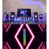 Metal Led Symphony Rhythm  Light Rgb Sound Control Atmosphere Strip Lamp Stress Relief Desktop Party